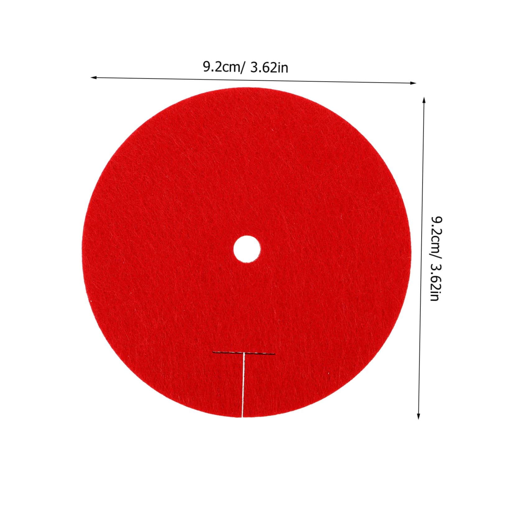 Abaodam Ergonomic Fencing Hand Guards Durable Wool Felt Material Fencing Training Accessory