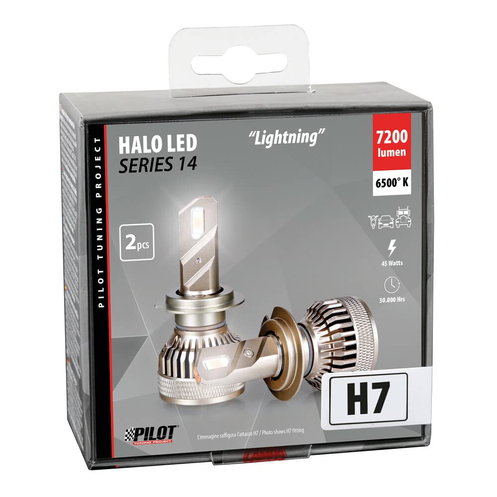 PILOT 57726 9-32V Halo LED serii 14 Lightning - (H7) - 45 W - PX26d - 2 szt
