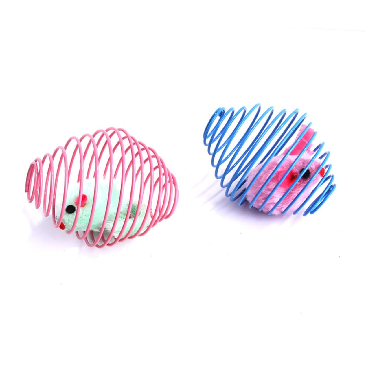SUPVOX 3 Juegos De Juguetes De Entretenimiento para Gatos Juego De Juguetes para Gatos Ratones Juguete Rodante para Mascotas Ejercicio Mental para Tu Gato 5 Piezas X 3