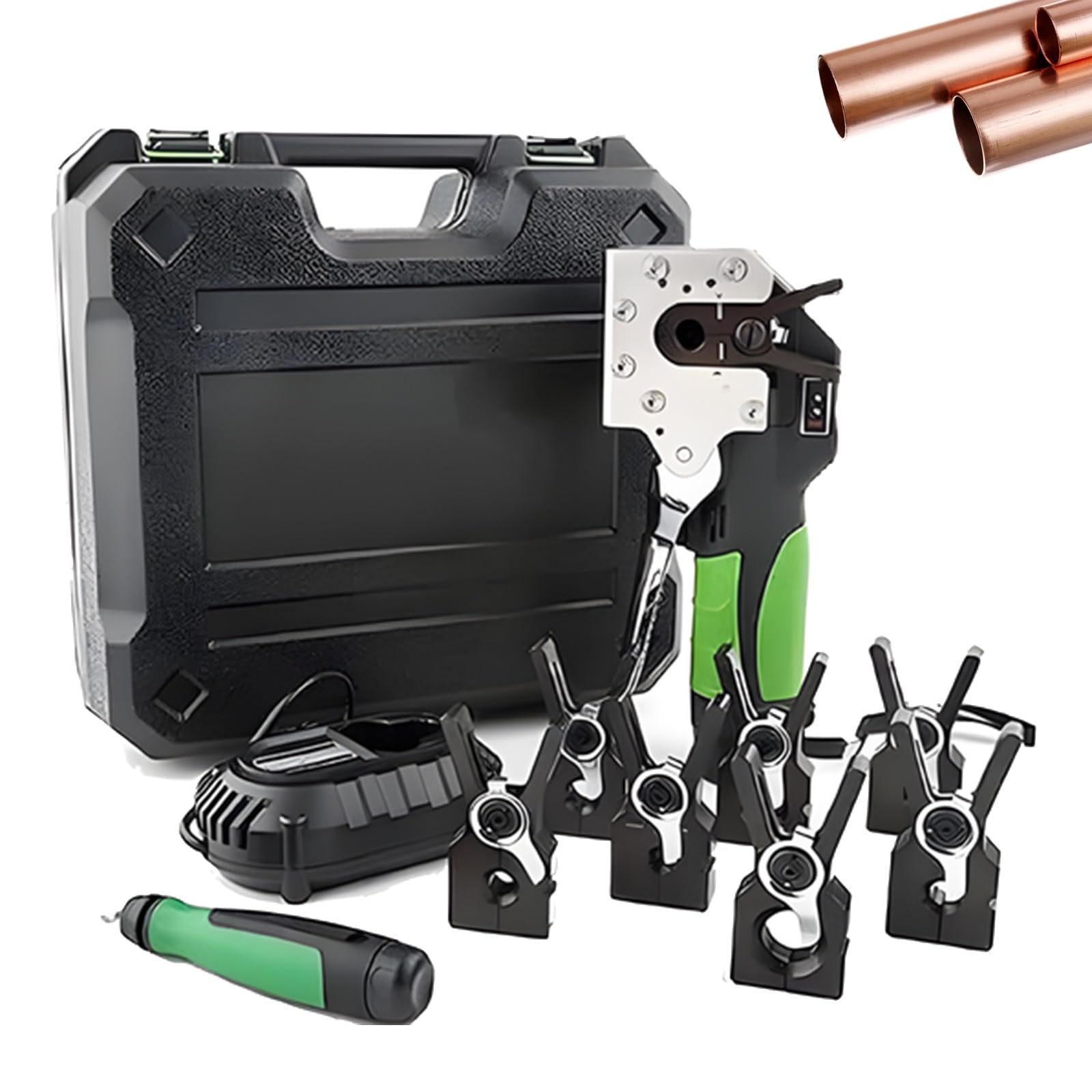 Extenseur hydraulique sans fil pour cuivre souple avec kit d'évasement excentrique