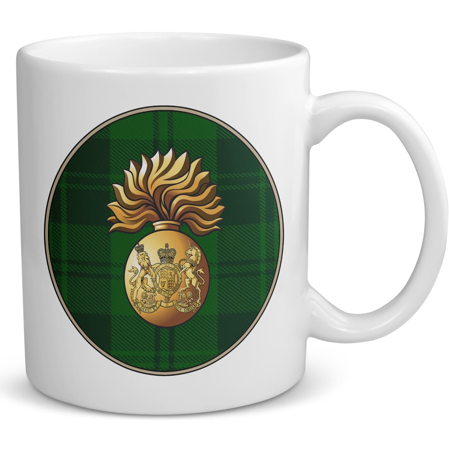 Badges On Mugs Royal Scots Fusiliers - Personalised Mug