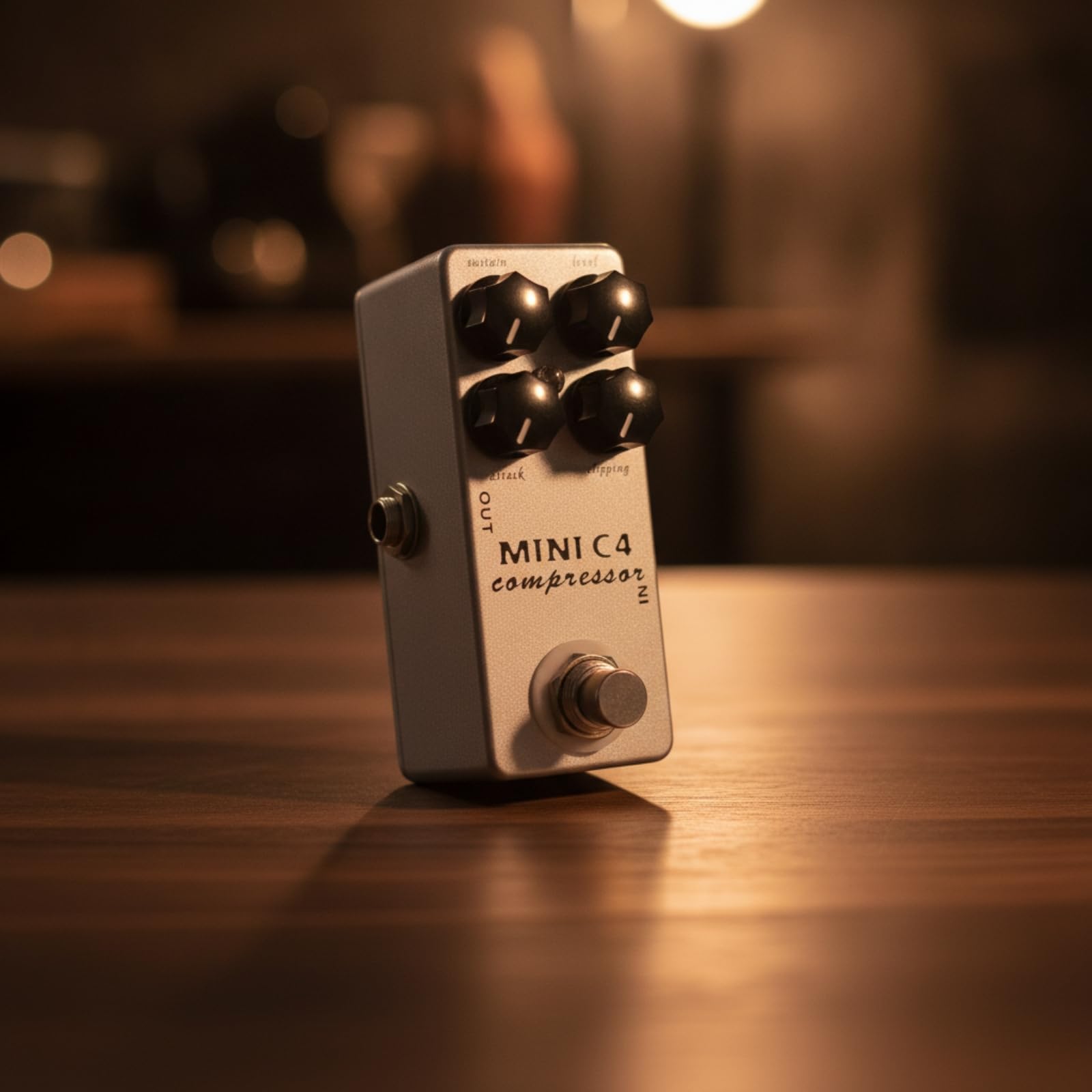 Pedal Kompakt Gitarren-Effektpedal Stabil Bodenpedal für Studio, Proberaum