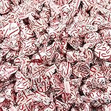 LaetaFood HERSHEY'S KISSES Candy Cane Flavored Mint Candy (2 Pound Bag - Approx. 200 Count)