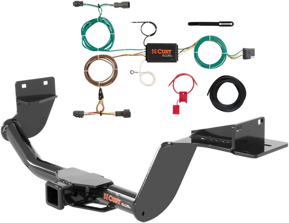 CURT Class 1 Trailer Hitch Bundle with Wiring for 20152016