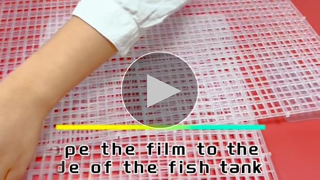 Rete Copriacquario Anti-salto 40x30 Cm – Maglia Fine 5 Mm Con Finestra Di Alimentazione, Adatta Per Vasche Pesci E Rettili, Installazione Facile Fai-da-te