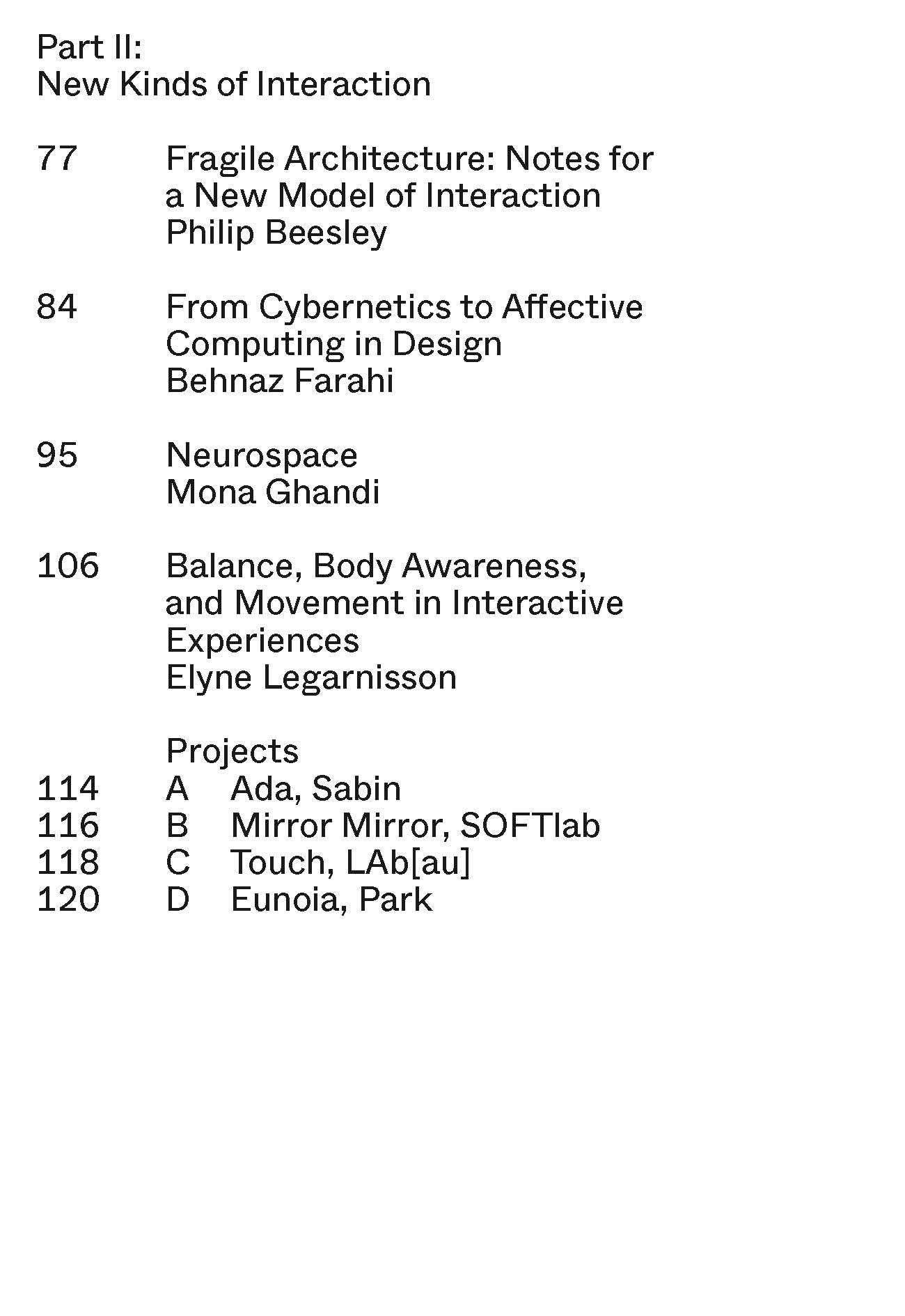 Interactive Design: Towards a Responsive Environment