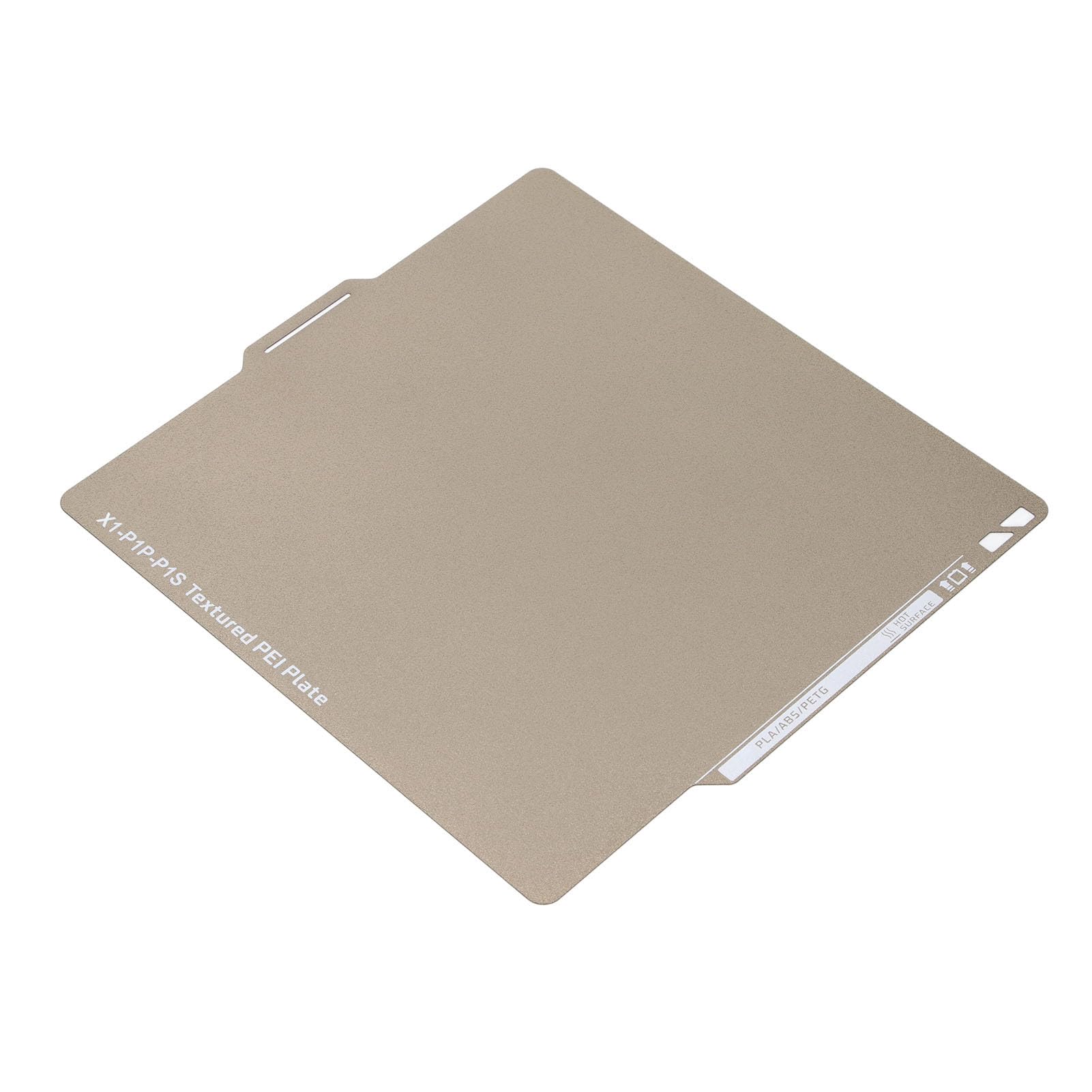 PEI Build Plate, 257x257mm Hot Bed Printing Platform, Double Sided PEI Sheet with Strong Adhesion, Easy Removal, for X1 P1P P1S