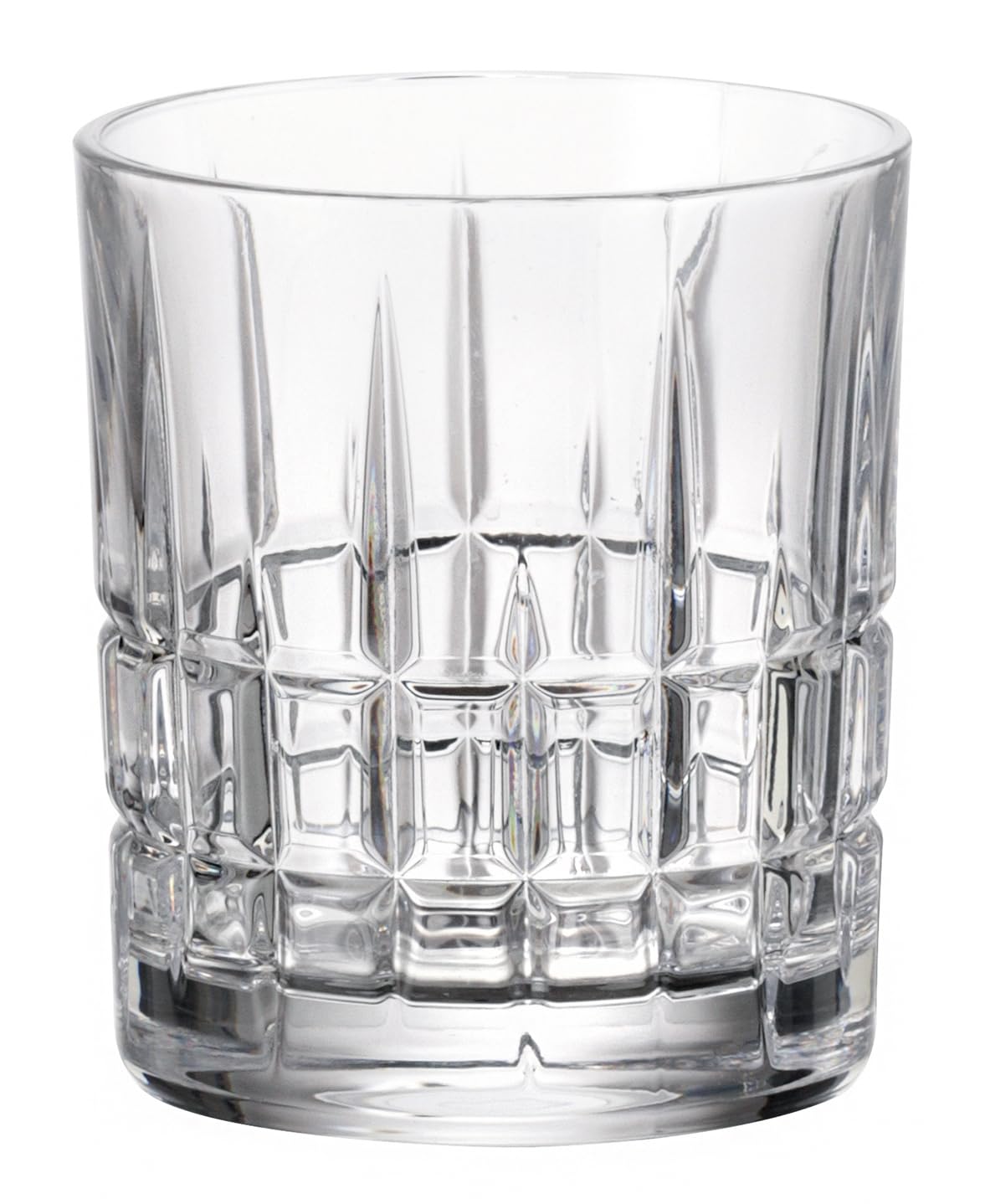 CRYSTAL BOHEMIA Lot de 6 Verres à Whisky en Cristal Sans Plomb de 320 ml – Compatible Lave-Vaisselle
