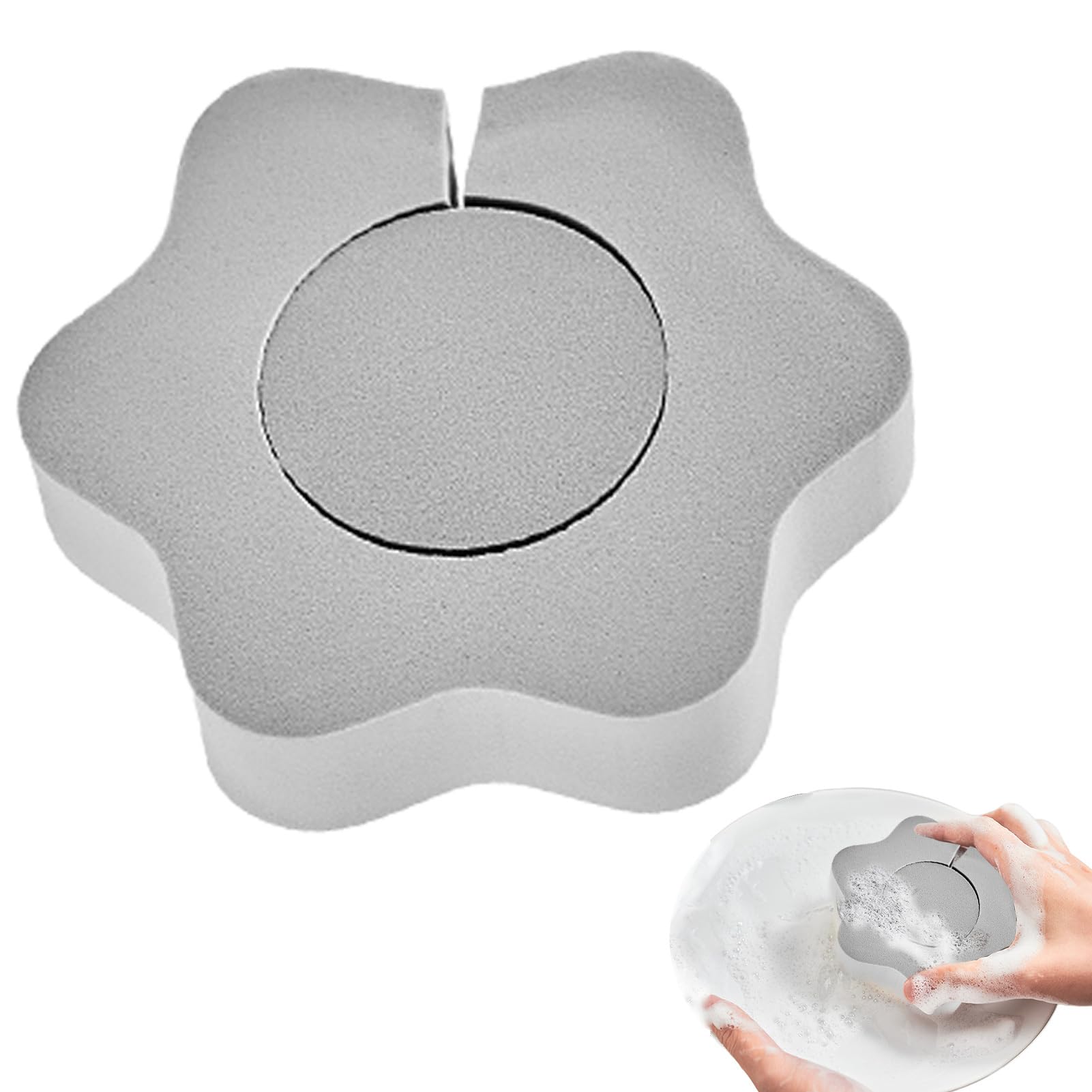 6 Spugne Abrasive Per Acquario - Pulizia Vetri Senza Graffi, Rimuove Calcare E Macchie, Per Cucina, Pareti, Terrari