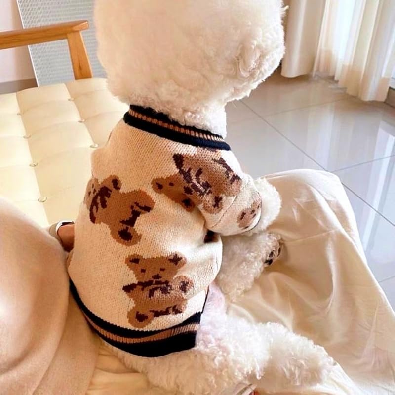 2er-Pack Hundeshirts Aus Baumwolle – Atmungsaktive Westen Für Chihuahua, Beagle & Kleine Hunde (gestreift, Sommer-Mode)