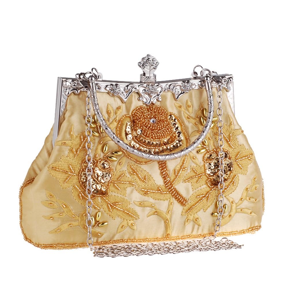 Sac de soirée broderie vintage, le cadeau raffiné pour elle