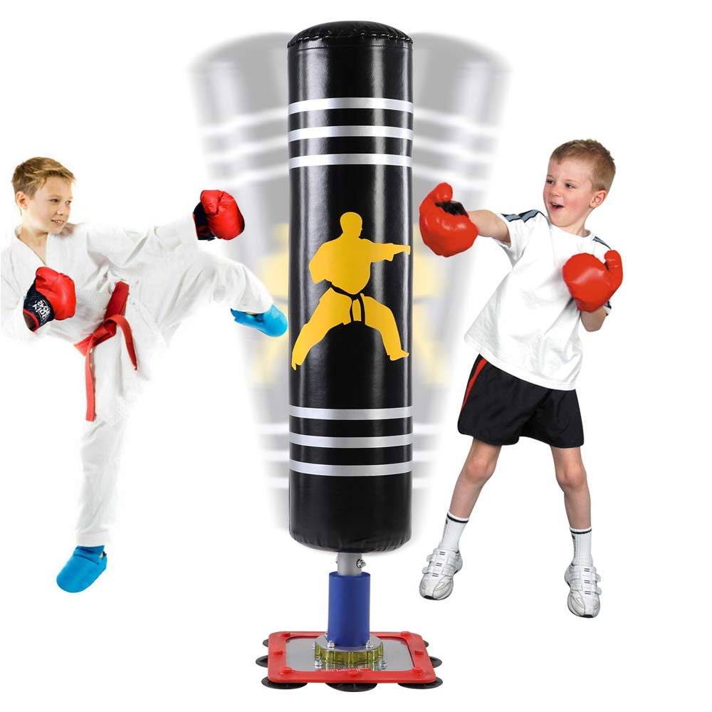 3ft Freestanding Punch Bag Kids Free Standing Punching Bag 3ft - Heavy ...