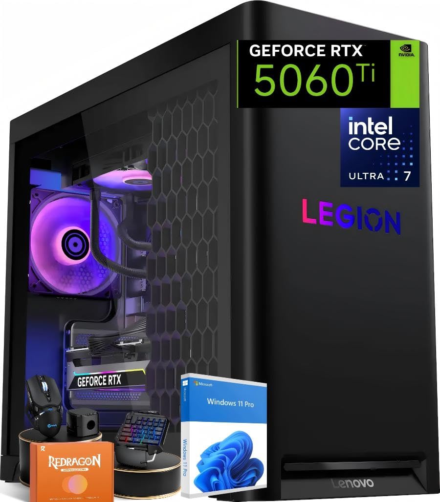 Amazon.com: Lenovo Legion Tower 5i AI Gaming Desktop PC, Intel