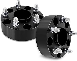 Richeer 2PCS 2 Inches 5x4.75 Wheel Spacers, Hubcentric 5x120.65mm,70.5mm Center Bore(Don't fit S10 Front hub of 2WD Models),12x1.5 Studs, for Camaro Corvette Eldorado Sonoma Jimmy Firebird S10