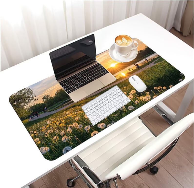 Desk Mat Coucher Soleil Grand Format pour Bureau et Gaming PC - 3