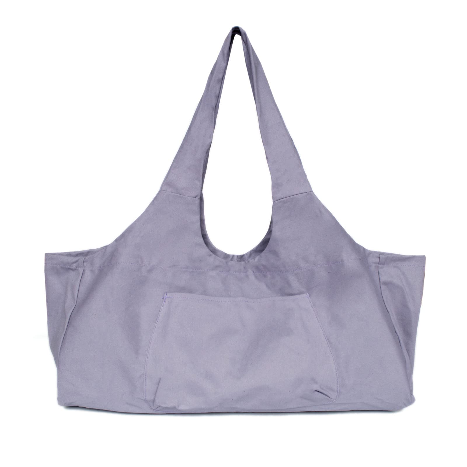 Grand sac pour tapis de yoga en toile avec poche intérieure zippée