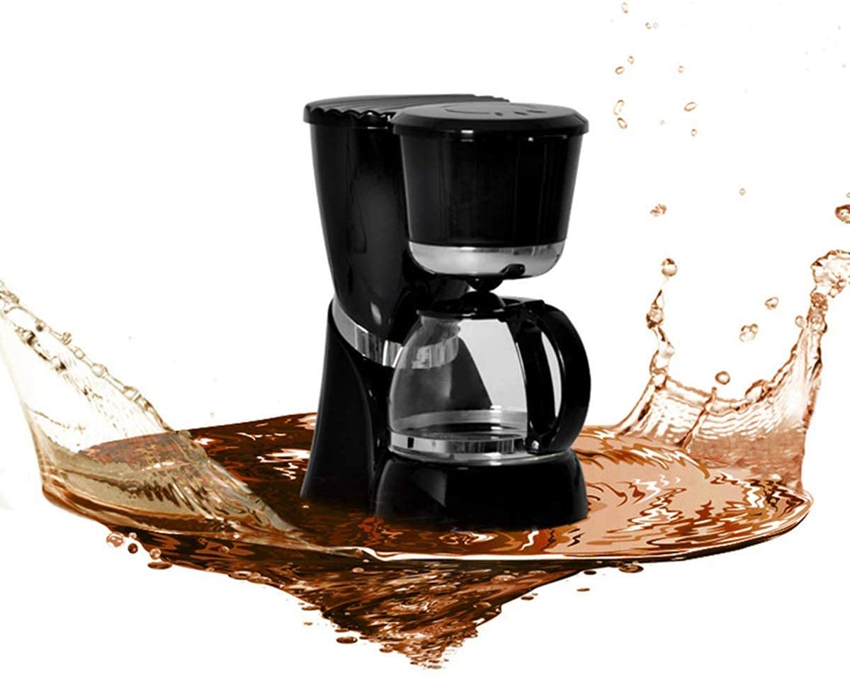 CUNTO Macchina da caffè portatile TEmkin, macchina da caffè con filtro completamente automatica, filtro antisecco, permanente e sistema antigoccia per preparare caffè moka e cappuccino