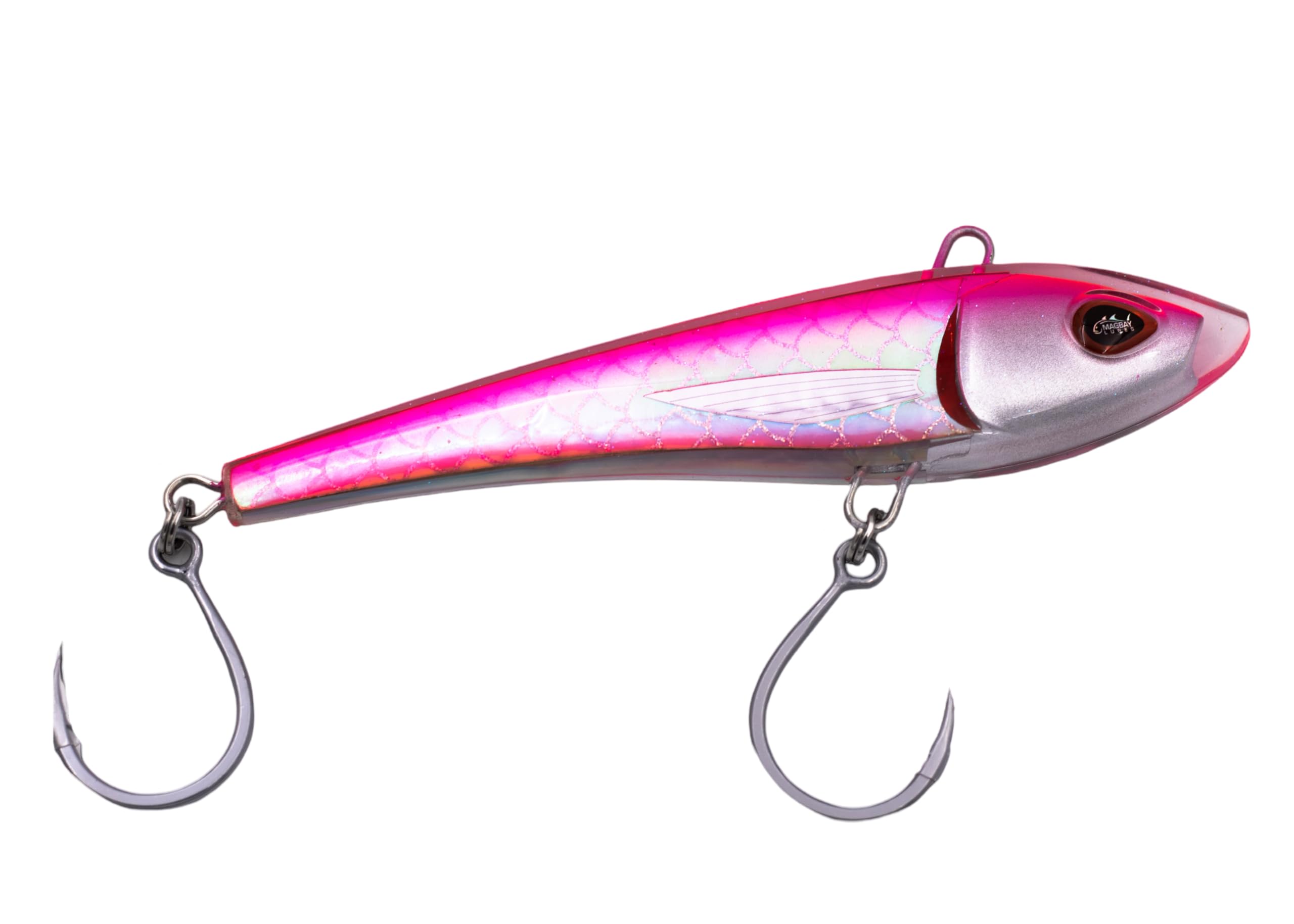 MagBay Lures 7.5" Lady Magdalena Wahoo Lure High Speed Tight Wobble Rattle Desperado
