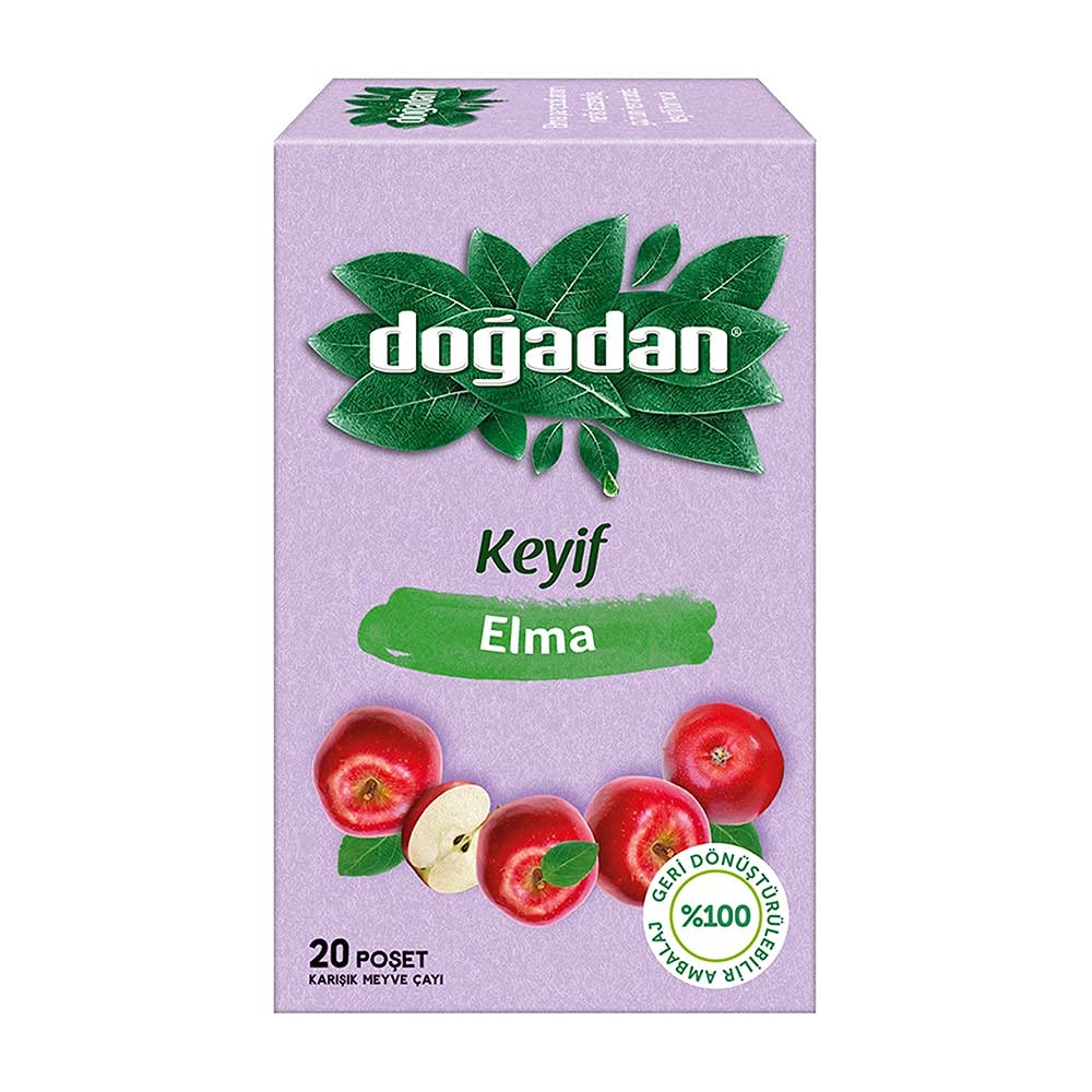 Doğadan Elma Çayı, 20 Poşet