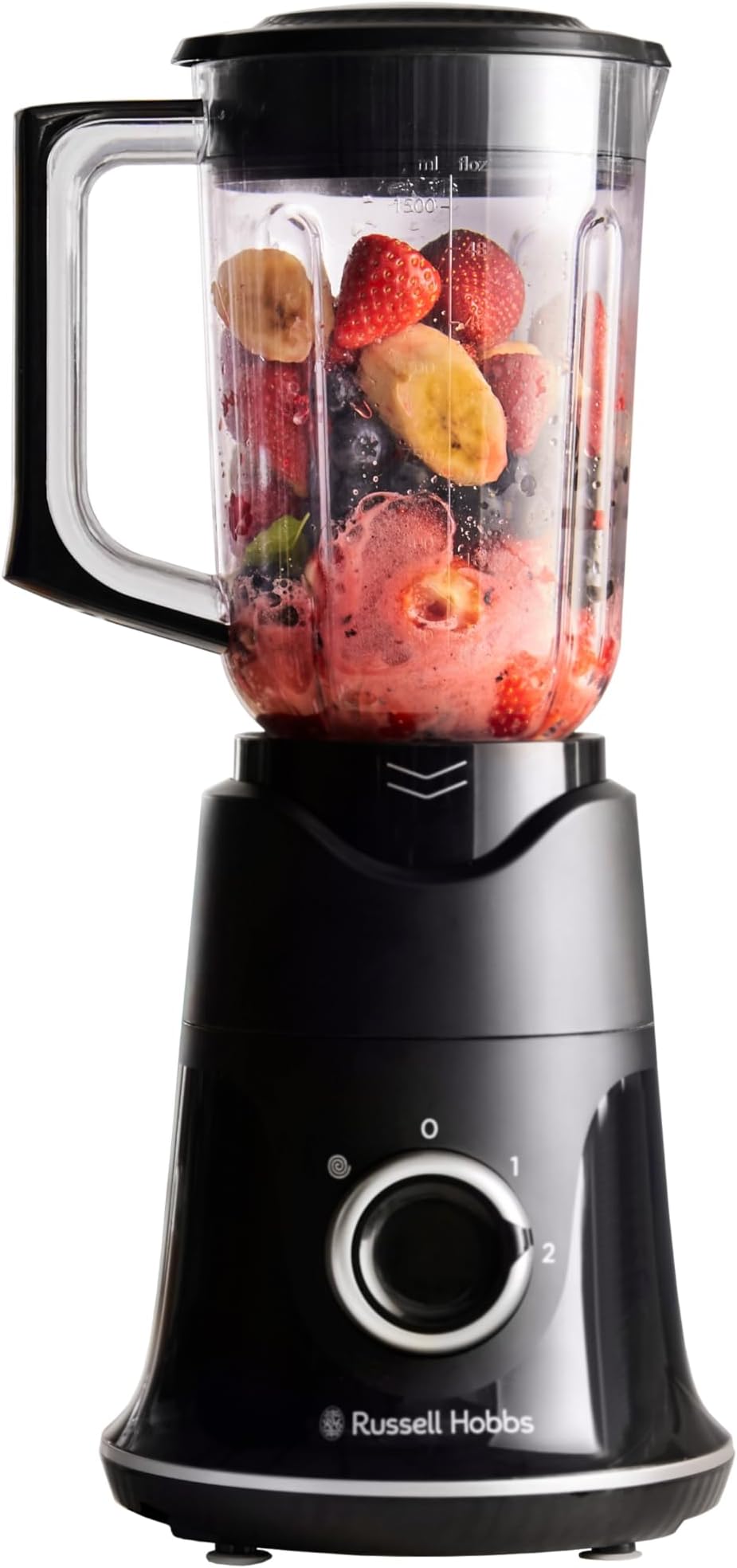 Morphy Richards Total Control Glass Jug Blender with Ice Crusher Blades