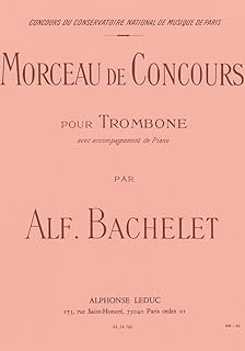 MORCEAU DE CONCOURS TROMBONE ET PIANO