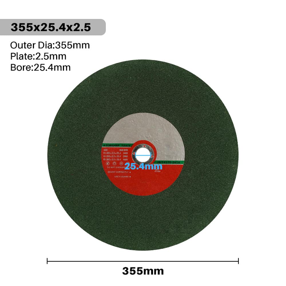 Płyty ścierne,koła ścierne, ścierniki kątowe， Tarcza tnąca do metalu 355x2,5x25,4 mm Tarcze tnące, tarcze szlifierskie, tarcze szlifierskie, tarcza szlifierska kątowa, tarcza szlifierska z żywicy, pol