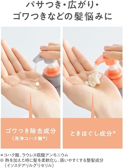 花王 エッセンシャル フラット モイスト&モイスト トリートメントの商品画像