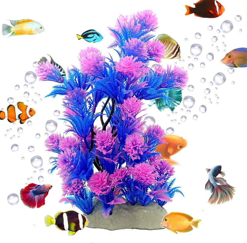Jainsons Aquarium Artificial Plastic Plants Aquarium Decor, Pink Blue Cherry Blossom Tree Decor Plants for Goldfish Betta Fish Tank Accessories 24 Cm 1 Plant (B0D2J5D5BB) Amazon Price History, Amazon Price Tracker