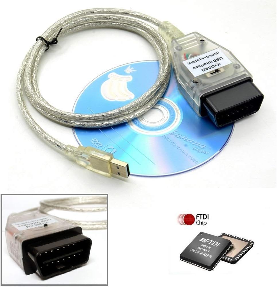 KDCAN OBD K Dcan Ediabas Interface Schakelaar OBD2 Kenmerkende Lood Code Scanner