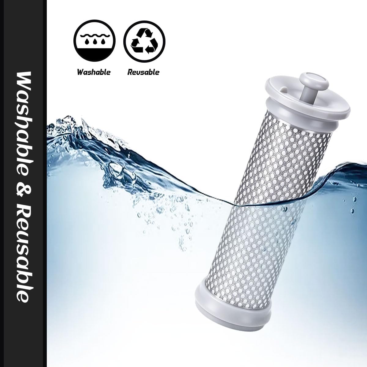 For Tineco A10/A11 S11 Pre Filter, 2 Pack Foam Mesh Washable image 4