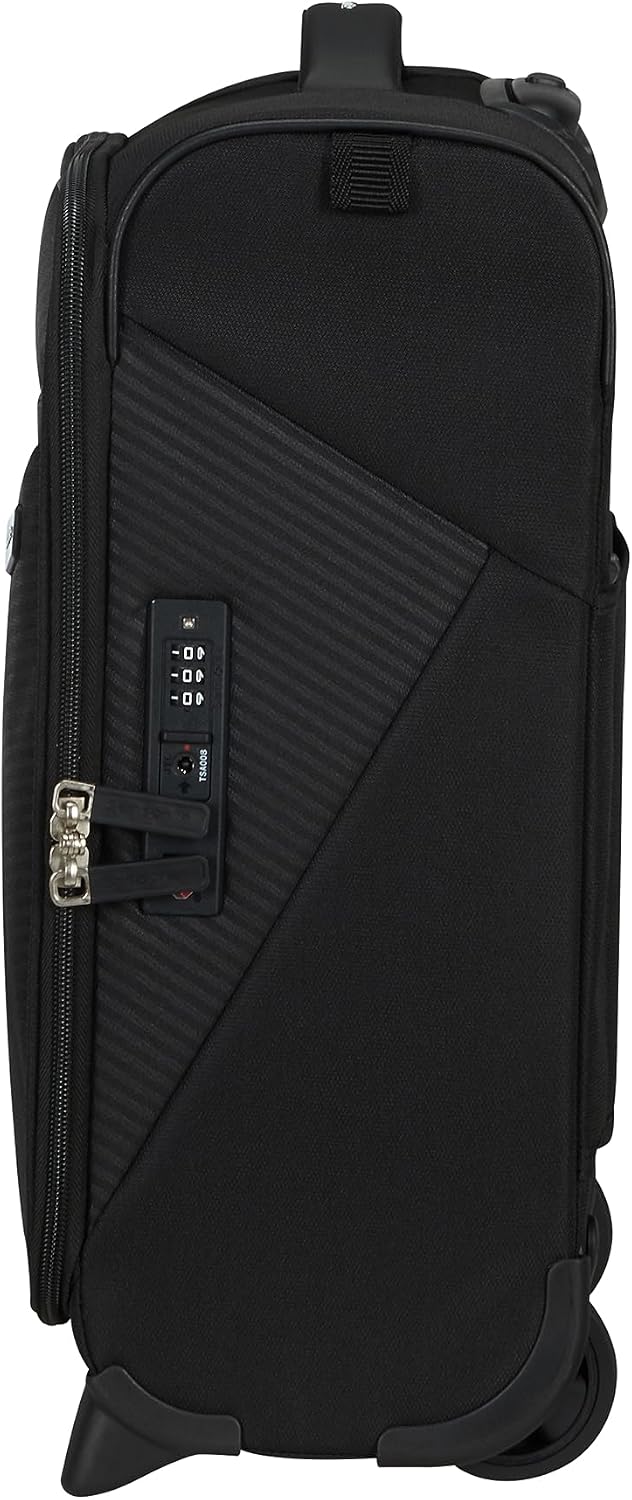 Samsonite Litebeam - Easyjet Upright S, 35 x 20 x 45 cm, 26 l, 1.60 kg, hand luggage, Airplane Upright S Undersseater, Black (black)