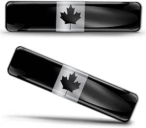 2-Pack 3D Domed German Flag Stickers - High Quality Vinyl Decals For Car, Laptop, Phone, Helmet (Made In Germany)
