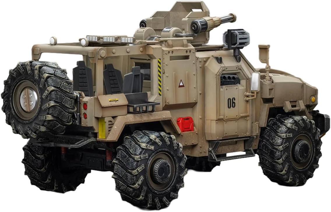 JOYTOY & 1/18 Action Figure Hardcore Coldplay - Army Delta Assault Squad - Cyclone Assauit Armored Car 7.87"- Collection Model Birthday Gifts 15Age+ JT9459