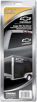 Chevy Logo Cutz Rear Window Decal 25.8" x 9.5"