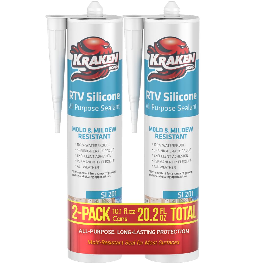 Kraken Bond Black Silicone Sealant