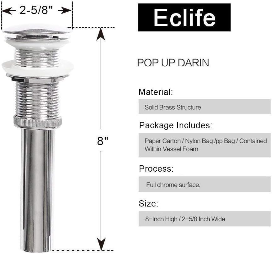 Review Discount eclife 24” Bathroom Vanity Sink Combo White Cabinet Vanity Vessel Sink & 1.5 GPM Water Save Faucet & Solid Brass Pop Up Drain, with Mirror (A07B04W) One-Day Sale: Up to 70% Off eclife 24” Bathroom Vanity Sink Combo White Cabinet Vanity Vessel Sink & 1.5 GPM Water Save Faucet & Solid Brass Pop Up Drain, with Mirror (A07B04W)