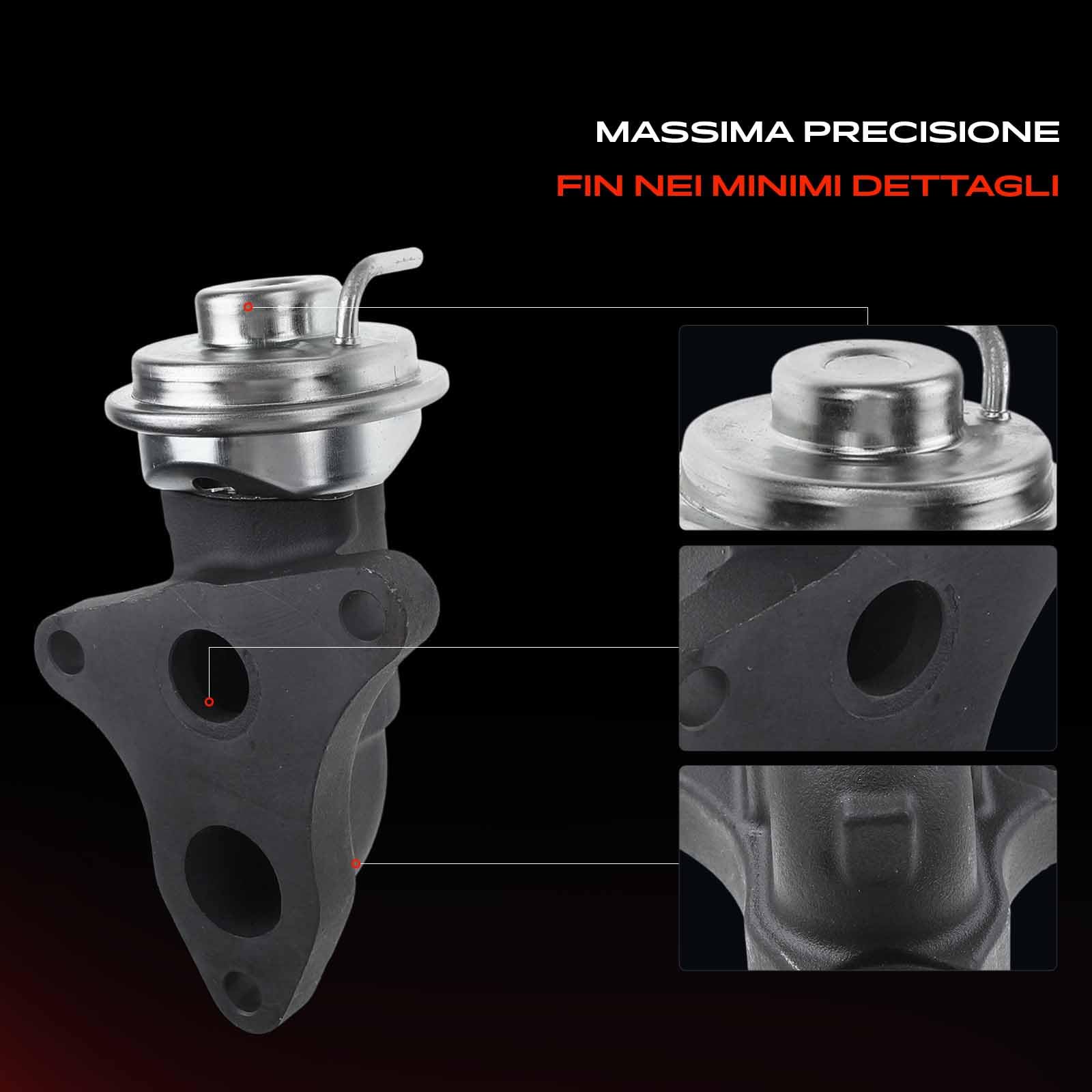 Frankberg Valvola EGR pneumatica 2562033010 | Compatibile con: Verso R2, R.A.V 4 III A3, A.v.e.n.s.i.s Estate T27, A.u.r.i.s E15, A.v.e.n.s.i.s Berlina T27