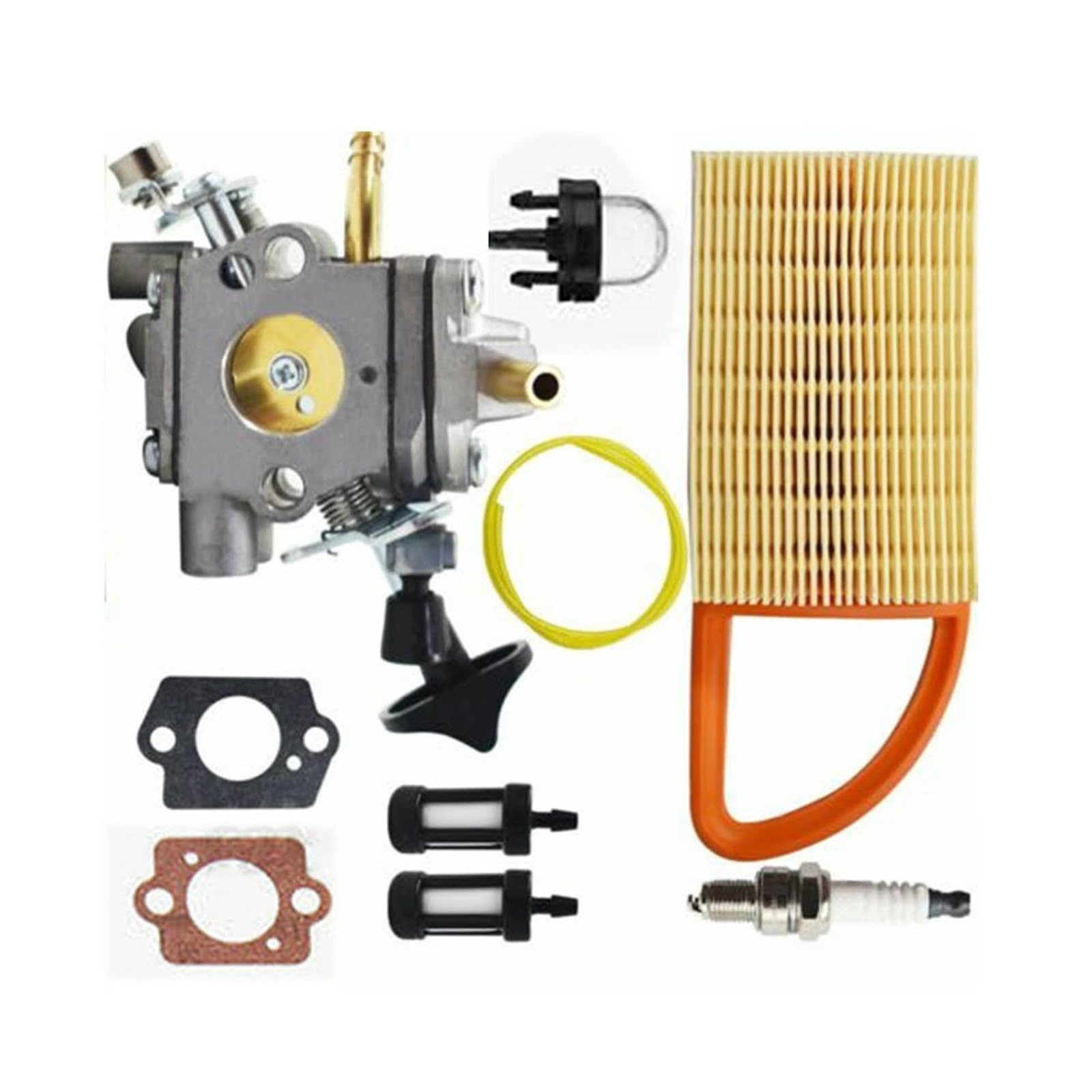 Kit Carburador Sopladores Hojas Soplador Mochila Filtro De Aire Juntas Línea Combustible Juego Bombillas Imprimación para Stihl BR500 BR600 BR550