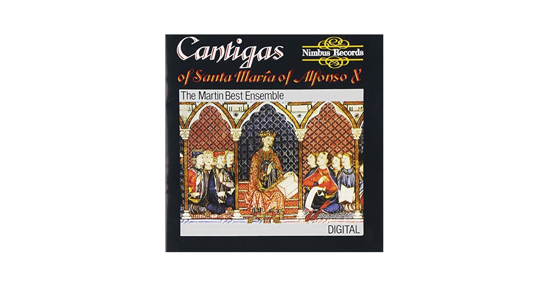 The Martin Best Ensemble, Alfonso X El Sabio, Martin Best