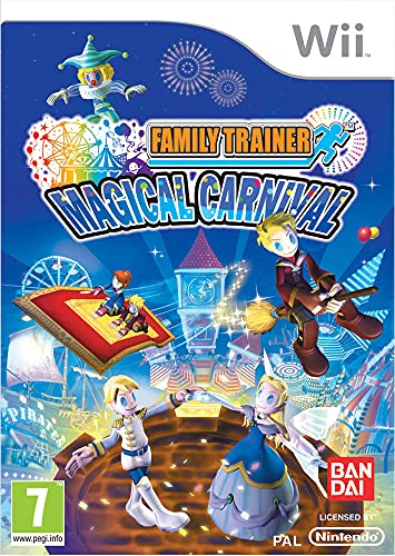 Family Trainer Magical Carnival évitez l'ennui des jours de pluie grâce au sport virtuel