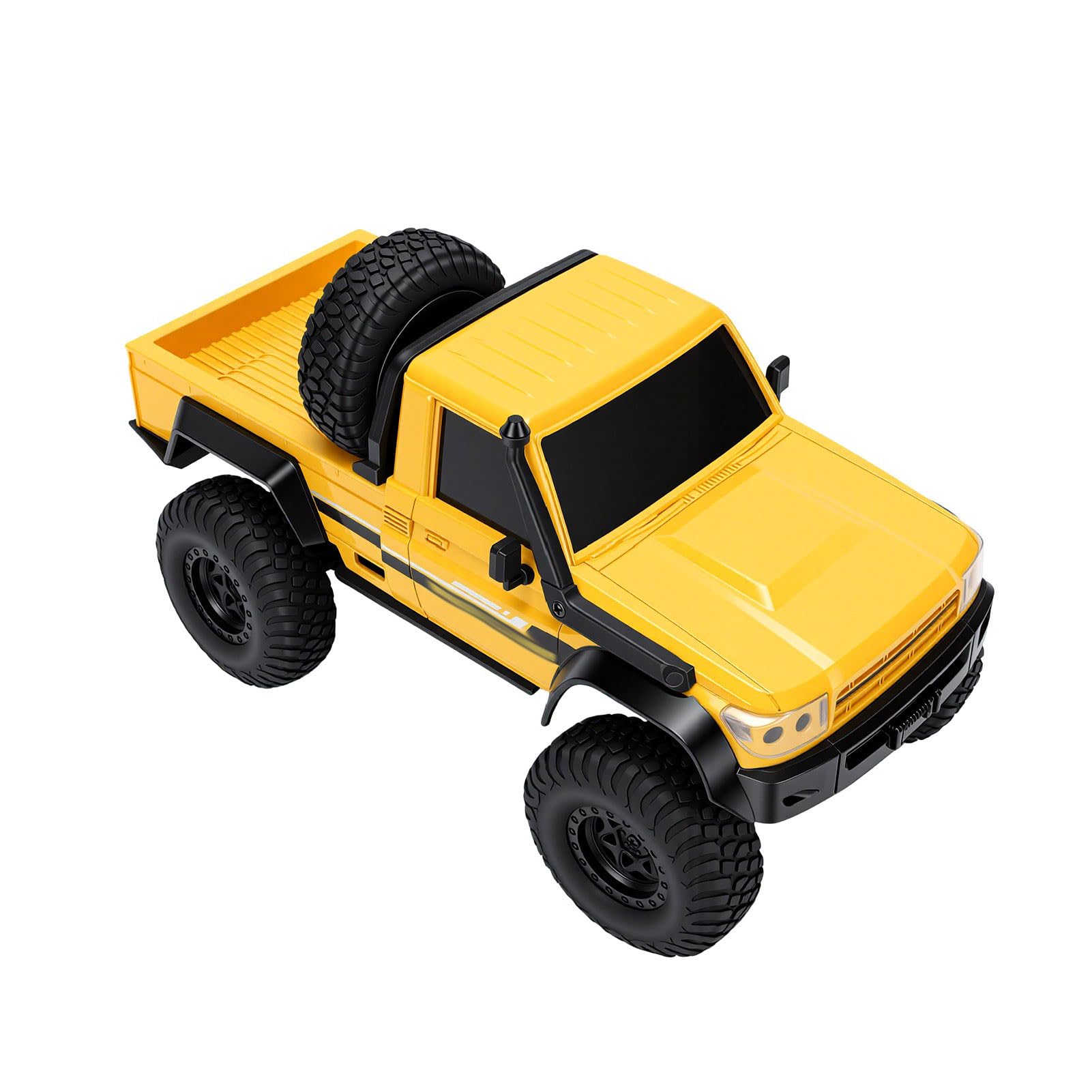 Camion RC 1/20, 4WD Fuoristrada Ad Alta Velocità con Luce LED, for Corsa All’Aperto Regalo
