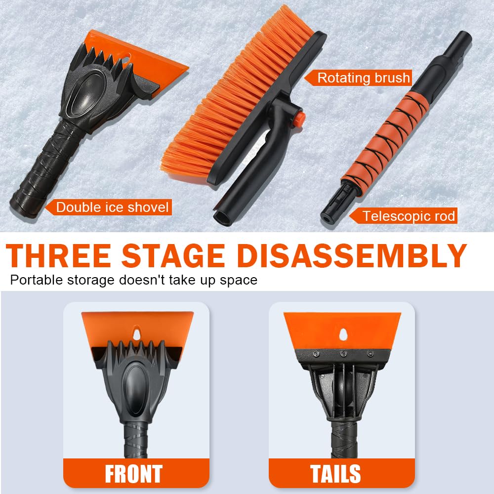 Grattoir à Glace Pour Voiture Pelle à Neige Voiture Grattoir à Glace Voiture Fenêtre Neige Glace