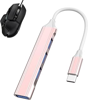 USB Splitter | USB 3.0 Port Extender,4-Port USB Extender for Laptop, Flash Drive, Printer, Keyboard, Mouse, Fast Data Transmission Shwing