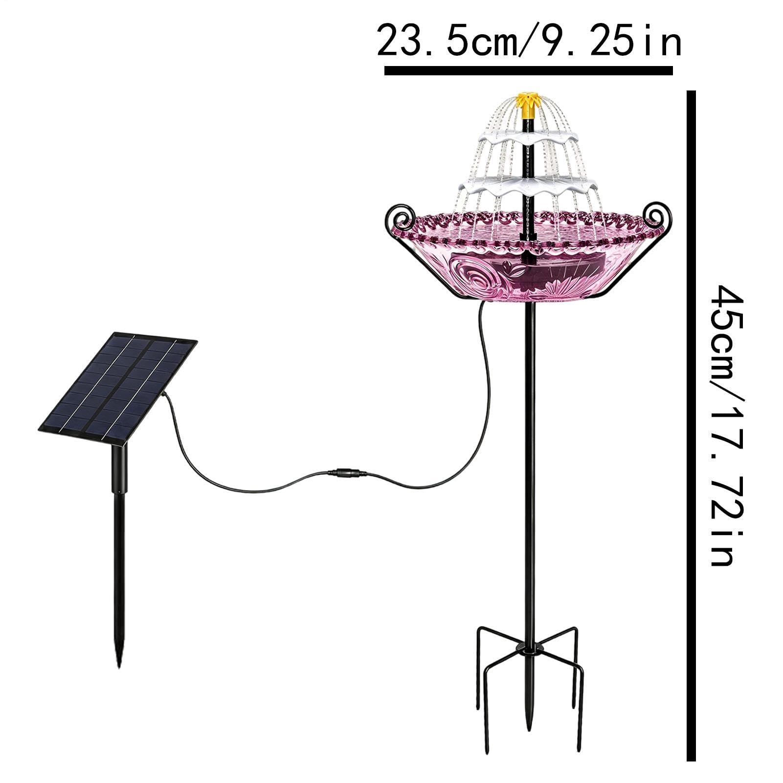 Generico Vasca Ad Energia Solare Abbeveratoio Passeri | Abbeveratoio passeri da giardino Per Giardinieri Proprietari Di Case Cortile Terrazza Prato Giardino Balcone