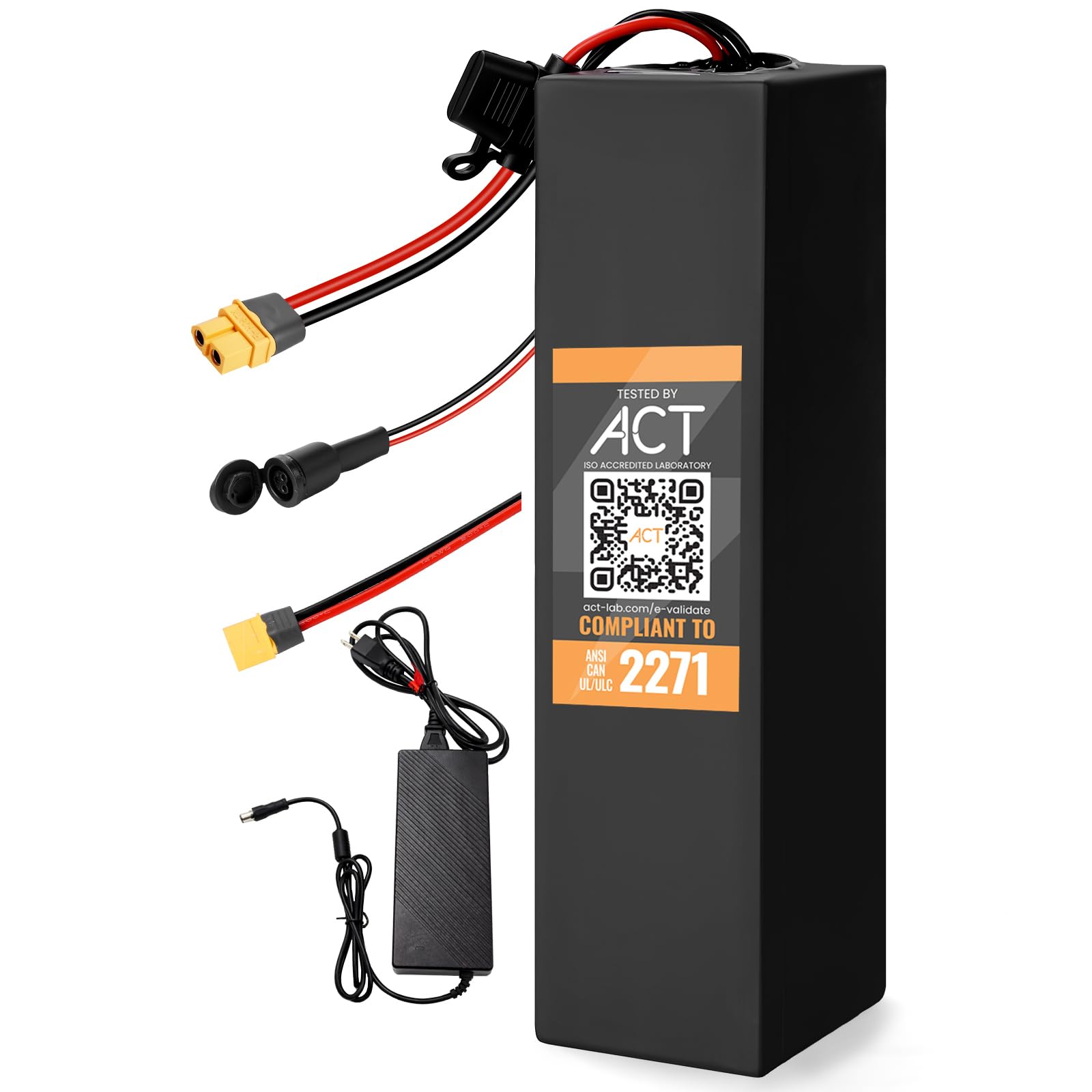 48V 15.9Ah Samsungcell Lithium Battery for 250W-1000W Motor Ebike, Scooter