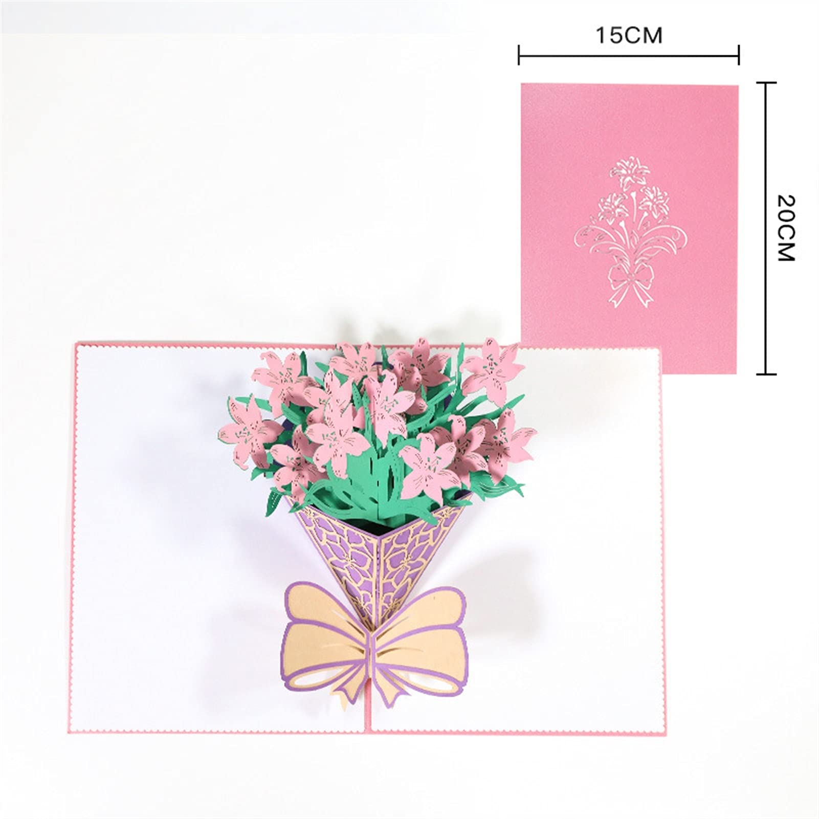 Carte de voeux Cartes d'anniversaire Cartes pop-up 3D avec autocollant enveloppe carte d'anniversaire Wealing Carte de voeux cartes postales cartes cadeaux pour fille enfants épouse mari carte de reme