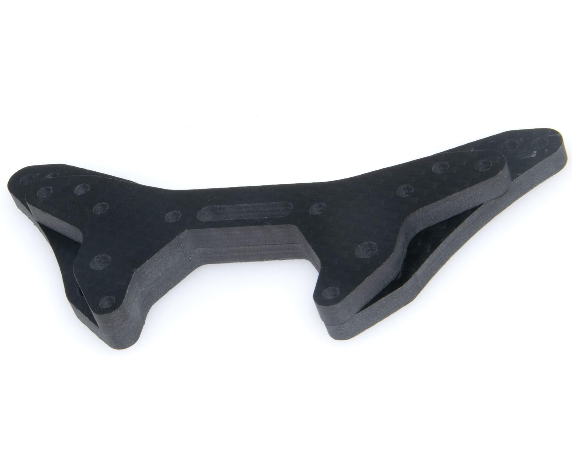 Shock Tower Compatible with 1/7 ARRMA 6S, Felony 6S, Infraction 6S & Limitless Roller Rc Car Upgrades Front Rear Carbon Fiber Mount Parts Replace ARA320512 ARA109011(Black)