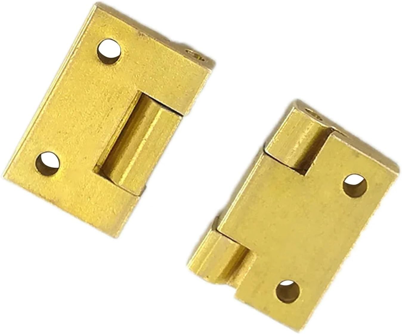 Frame Concealed Cabinet Door Hinge 10pcs Butt Hinge Positioning 19 * 12.5mm