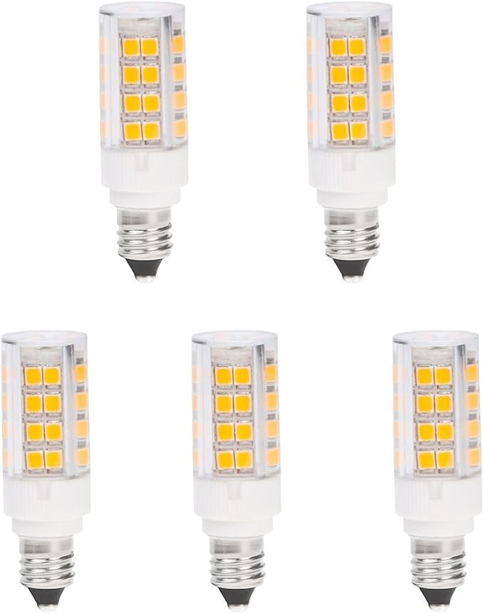 HEROLED Mini Candelabra T4 E11 Single Ended LED Halogen Replacement