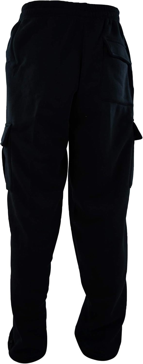 Mens Cargo Sweatpants with Drawstrings - Image 4